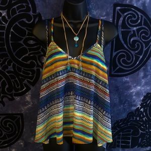 Womens y2k boho top